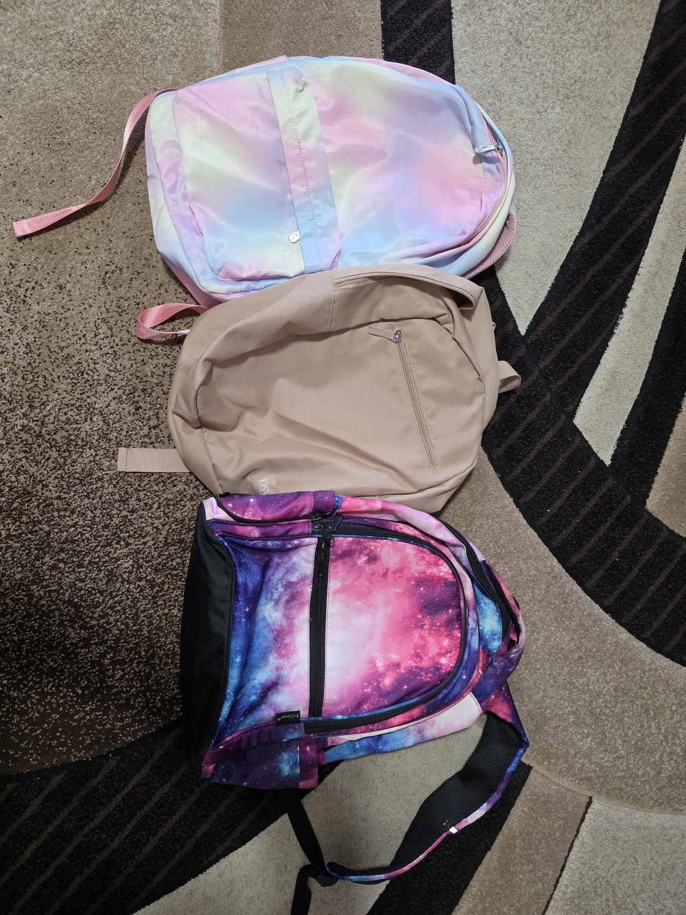 Kids Rainbow Pastel Backpack - Multicolor